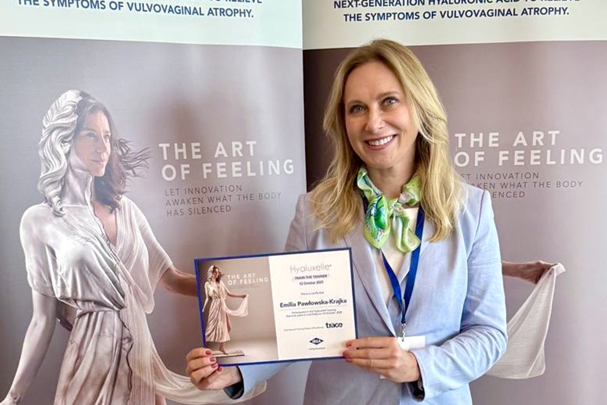 Trenerka w leczeniu objawów menopauzy urogenitalnej